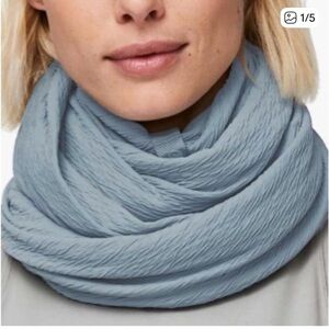 lululemon athletica Light Blue Scarf